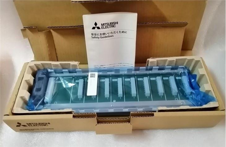 Mitsubishi elektriskā automatizācija R610B-HT Programmējamais loģiskais kontrolieris IQ-R sērijas bāzes bloks CPU PLC galvenais bāzes modulis