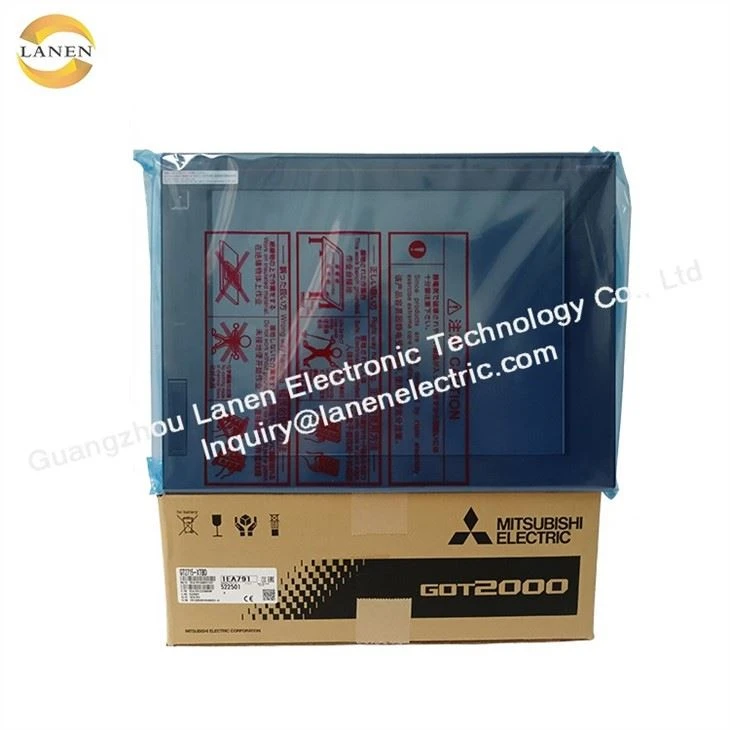 Oriģināls Laba cena Mitsubishi HMI Skārienjūtīgais ekrāns 15 Collu 24V DC HMI GT2715-XTBD